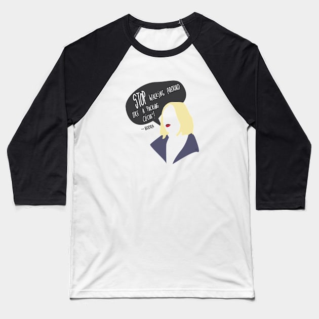 SKAM Noora "Stop walking around like a . cliché" Baseball T-Shirt by nanaminhae